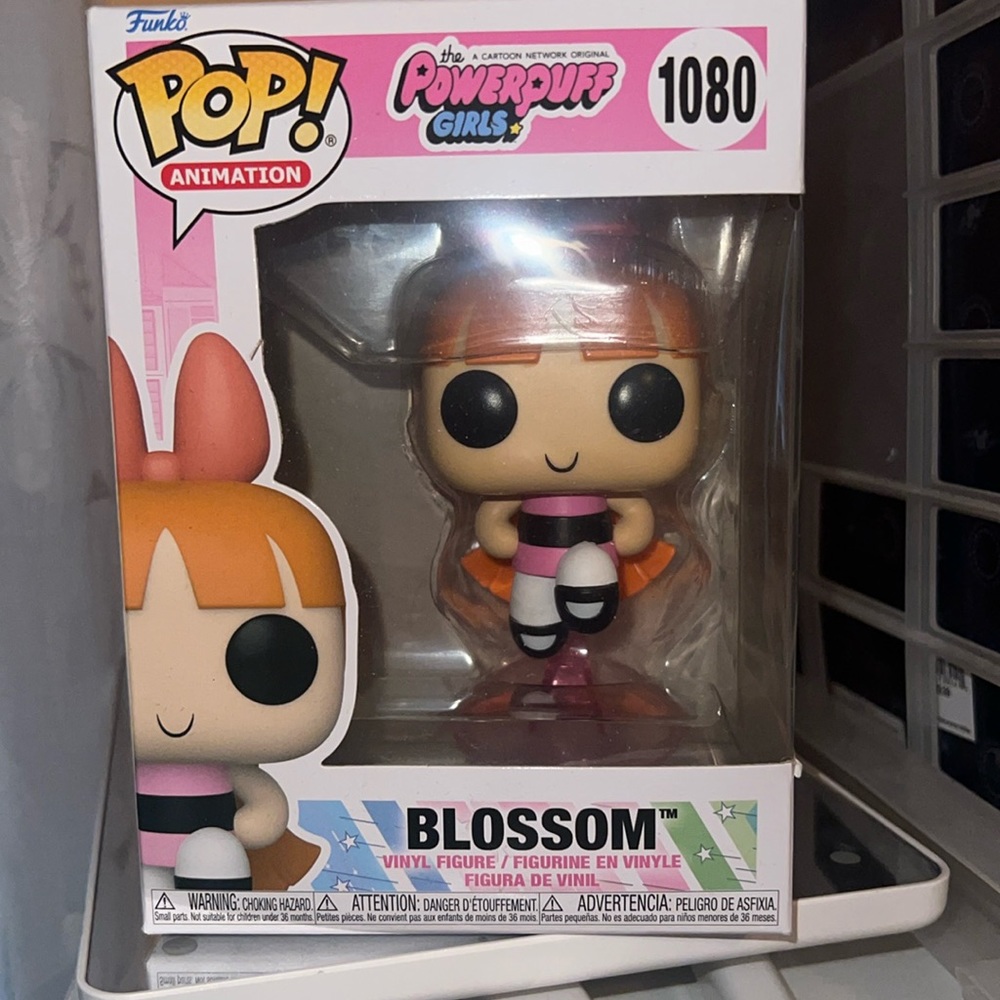 Powerpuff girls blossom pop figure in box